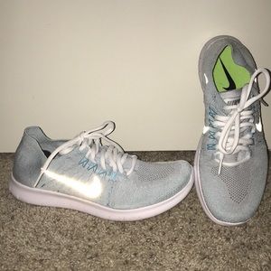 WORN ONCE! Like new Nike Free RN fly knit